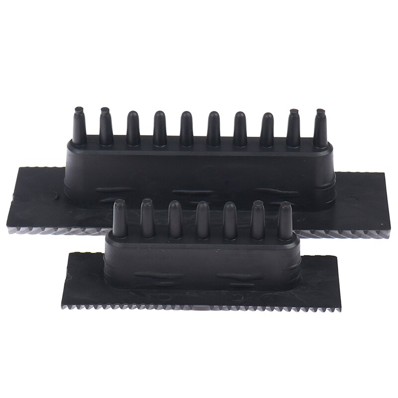 2pcs/set DIY Rubber Wood Grain Paint Roller DIY Painting Tool Wood Grain Pattern