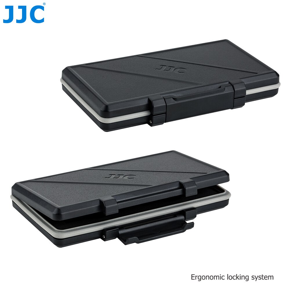 JJC 4 Slots M.2 2280 SSD Storage Case Box Protector Holder for PC Desktop Laptop M.2 2280 Internal Solid State Drive