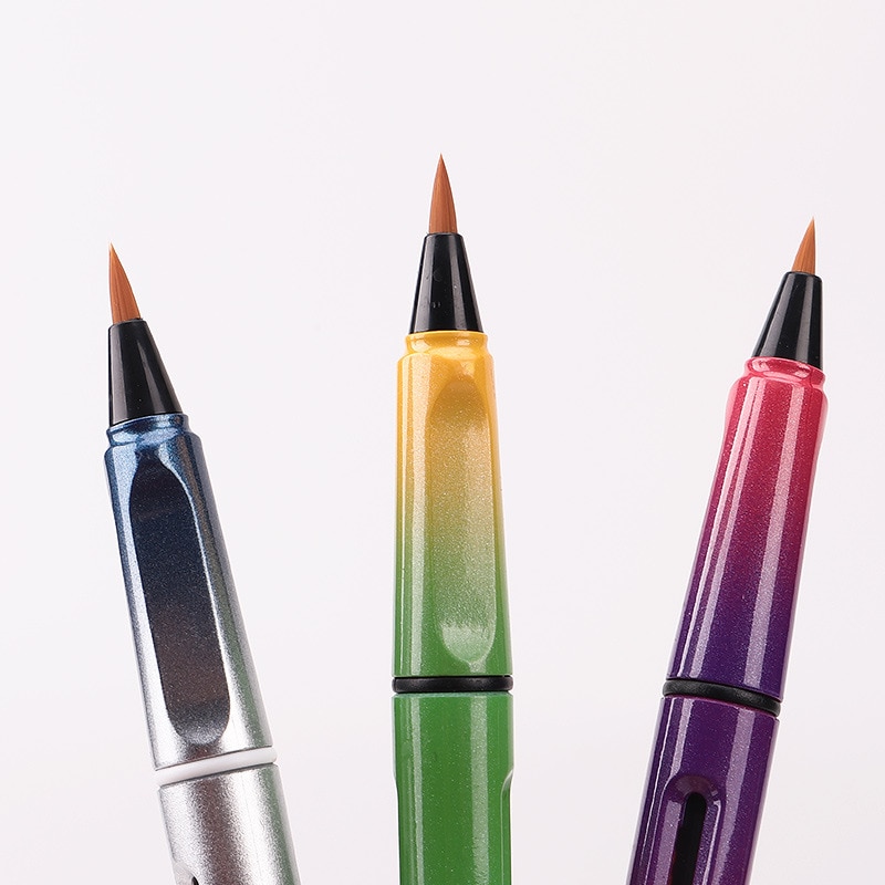 Art Calligraphy Soft Ink Brush Pen Refills Artist Hand Lettering Sumi Painting Technical Drawing Sketch Wedding Sign Marker Pen