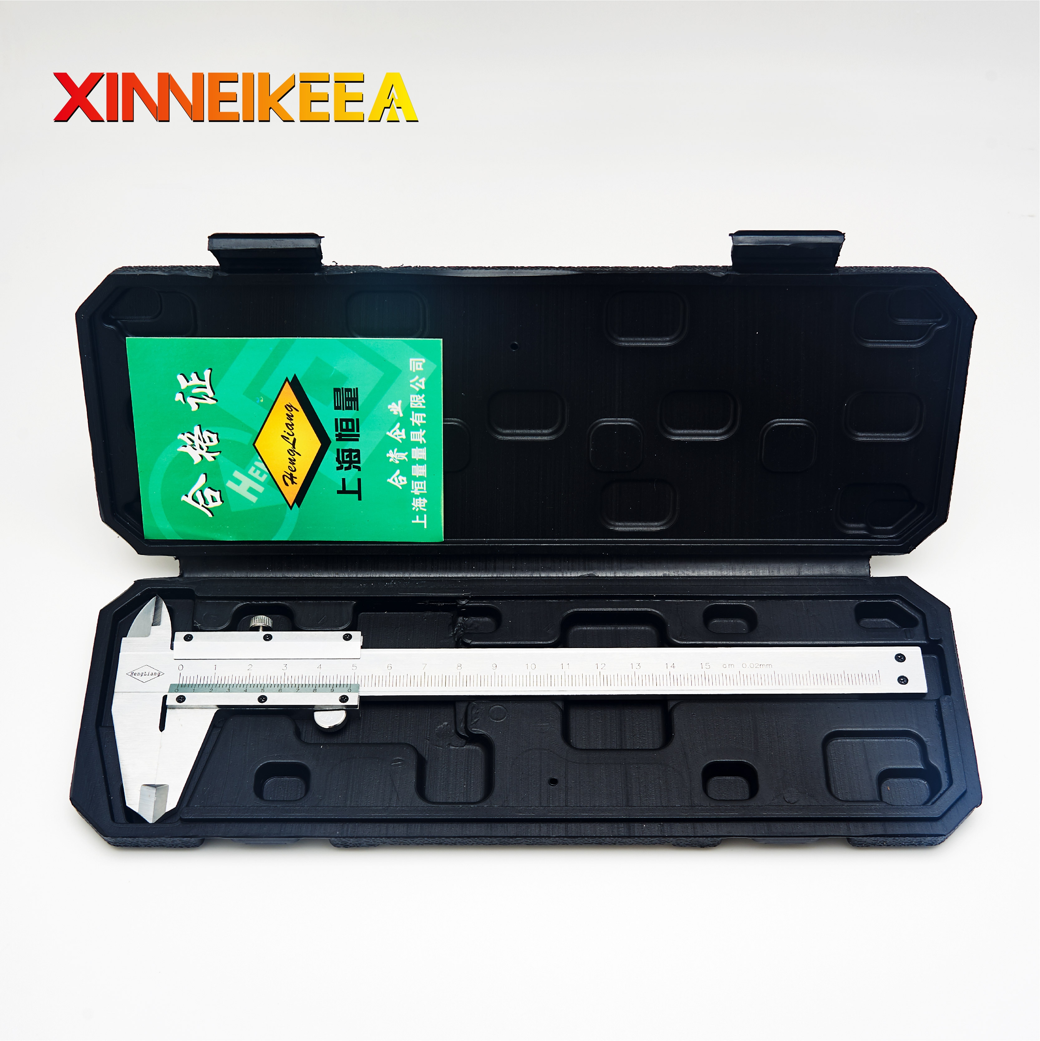 High Precision Stainless Steel Vernier Caliper Specification 0-150mm 0-200mm 0-300mm Accuracy 0.02mm Measuring Instrument