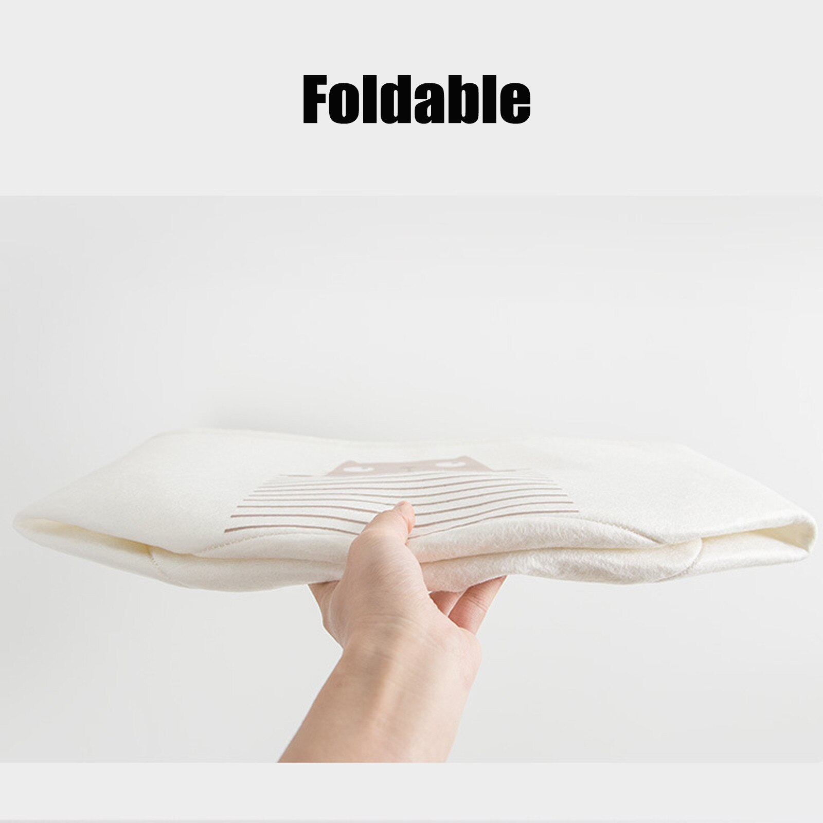 F# Cute Animal Laundry Basket Foldable Toy Storage Picnic Dirty Clothes Basket Box Cotton Wash Clothes Box Baby Organizer