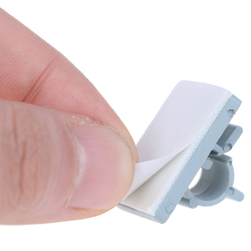 20Pcs Adhesive Car Cable Clips Cable Winder Wire Tie Fixer Houder Cord Organizer Management Bureau Kabelbinder Klemmen