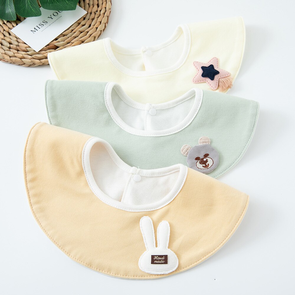 niemowlę śliniaczki bawełna wodoodporny płótno śliniaczki ślina ręcznik obrotowy niemowlę Babador karmienie bluza Dziecko beknięcie ubrania Bandana śliniaczki