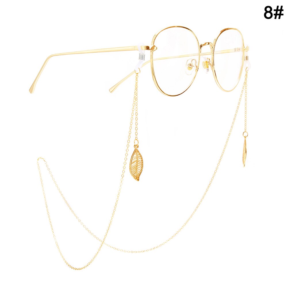 Bril dragende nek vasthouden draad verstelbare zonnebril nek koord riem bril bril koord zonnebril accessoires: Stijl 8