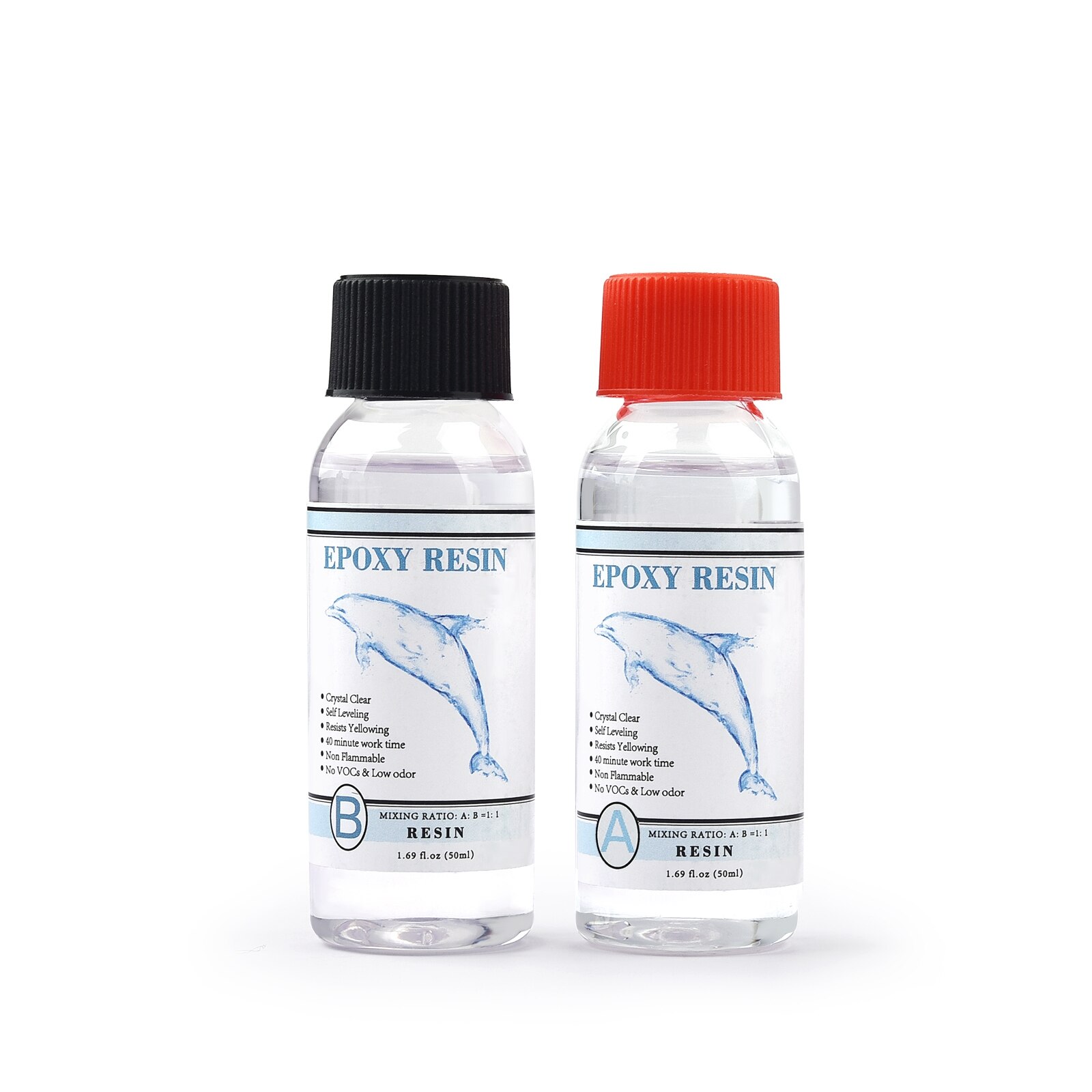 Pegamento de cristal epoxi para fabricación de joyas, pegante con molde de silicona altamente adhesivo, resina AB 1:1, contenido de 100g/200g/400g/500g/1000g: 100g