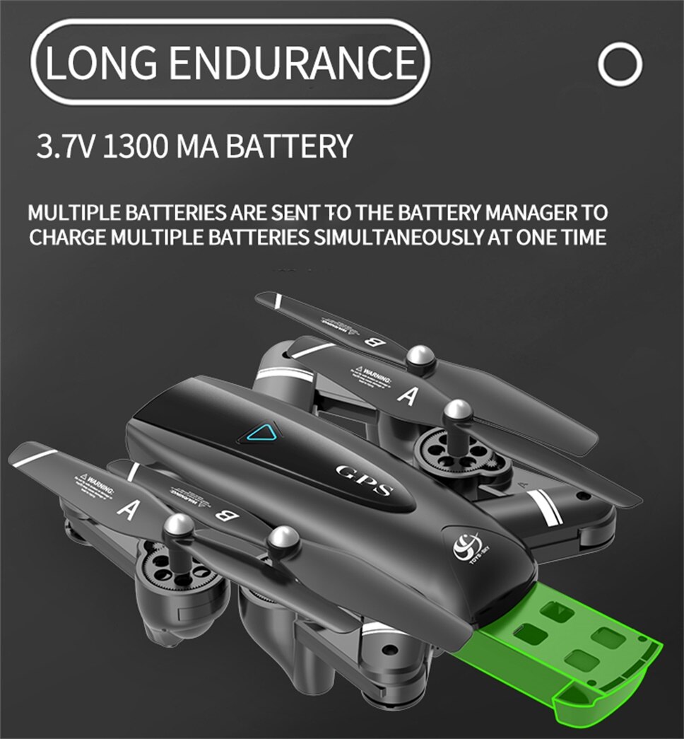 7,4 V 1300mAh Lipo Drone batería recargable drone batería accesorios de aviones modular batería para S167 accesorios de helicóptero