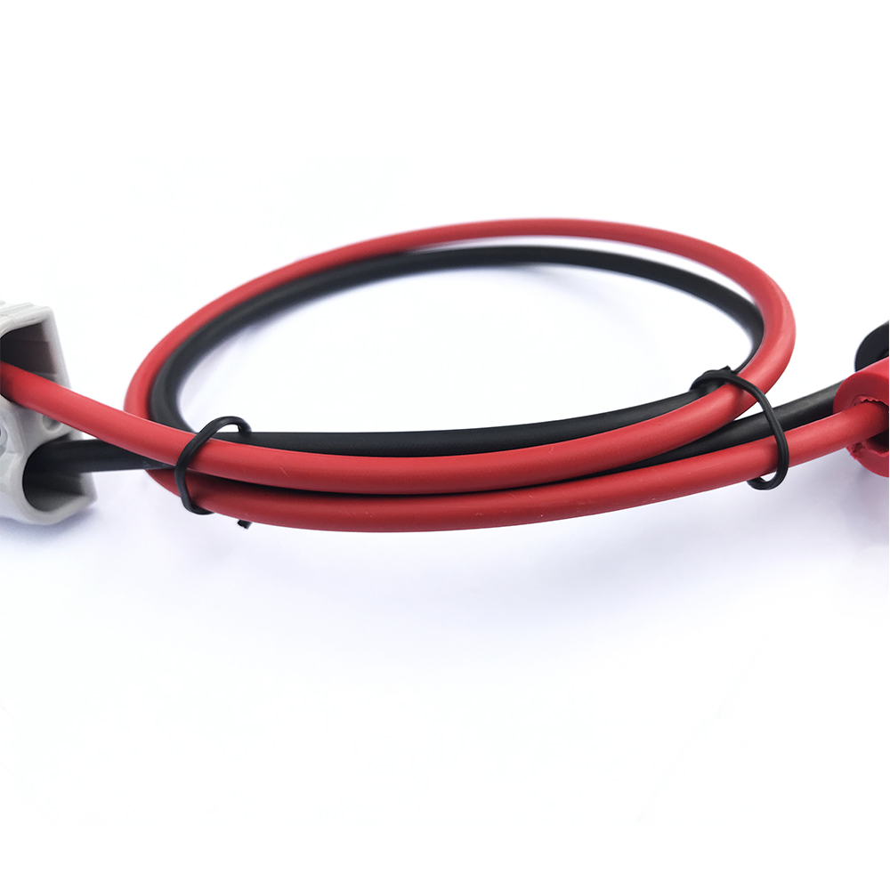 12AWG Extend cable power Plug 50A 600V Extend Cable Battery Connector Alligator Crocodile clip