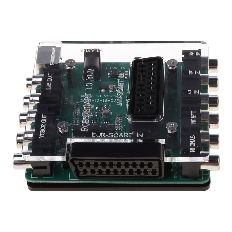 Convertisseur vidéo SCART RGBS vers YUV YCBCR, pour lecteur cc, Console de jeux rétro SFC PS2