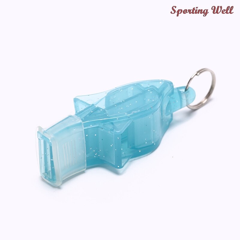 Basketball Referee Whistle Soccer Big Sound Football Referee Whistle Outdoor Sports Camping Emergency Survival: Sky Blue