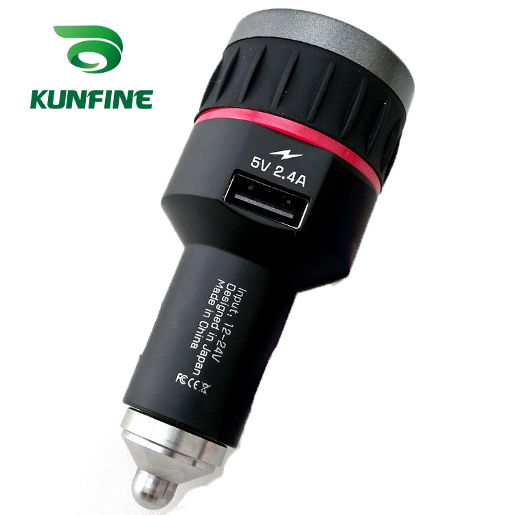Sintonizador Universal de Radio FM para coche, sintonizador DAB de 12V-24V, Cargador USB de 2.4A, pantalla OLED, Plug and Play