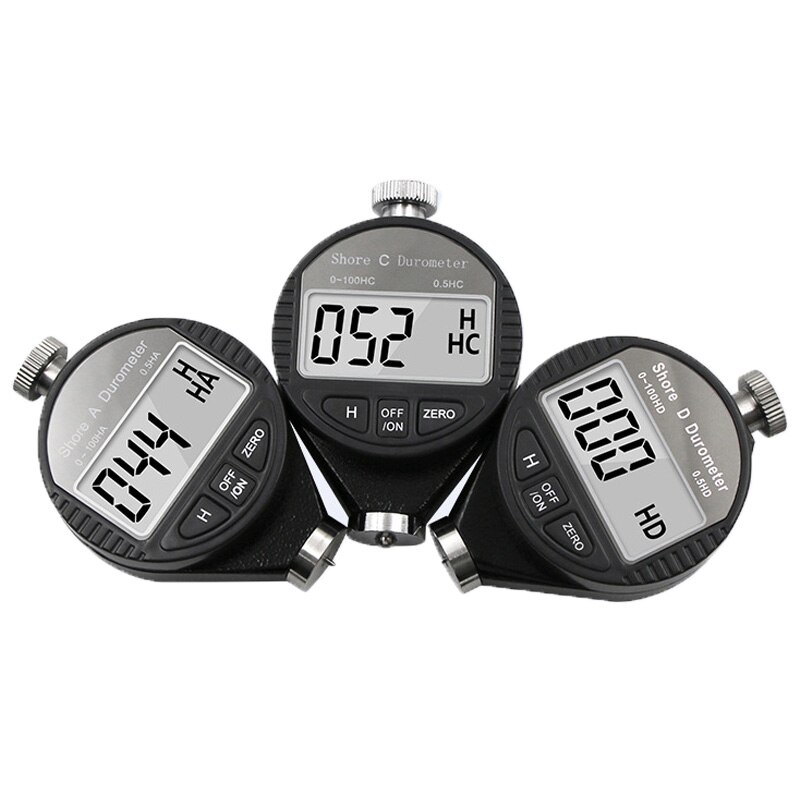 Digital Shore Hardness Durometer Digital Hardness Tester Hardness Meter Shore 0-100 A/C/D For Plastic Leather Rubber Multi-resin