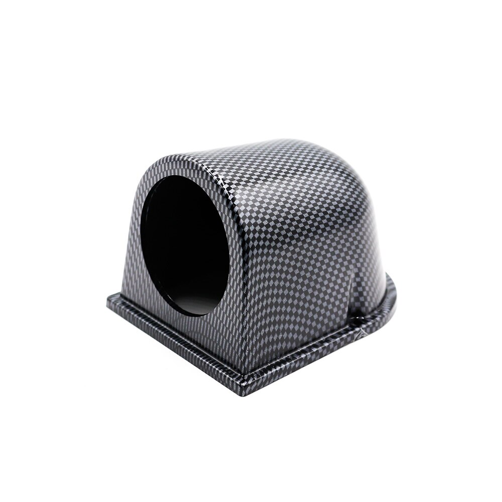 52mm Carbon Gauge Pod Car Single Car Gauge Cap Cup 52mm Dash Pod Mount Holder Plastic Car Cup Gauge Pod YC100567