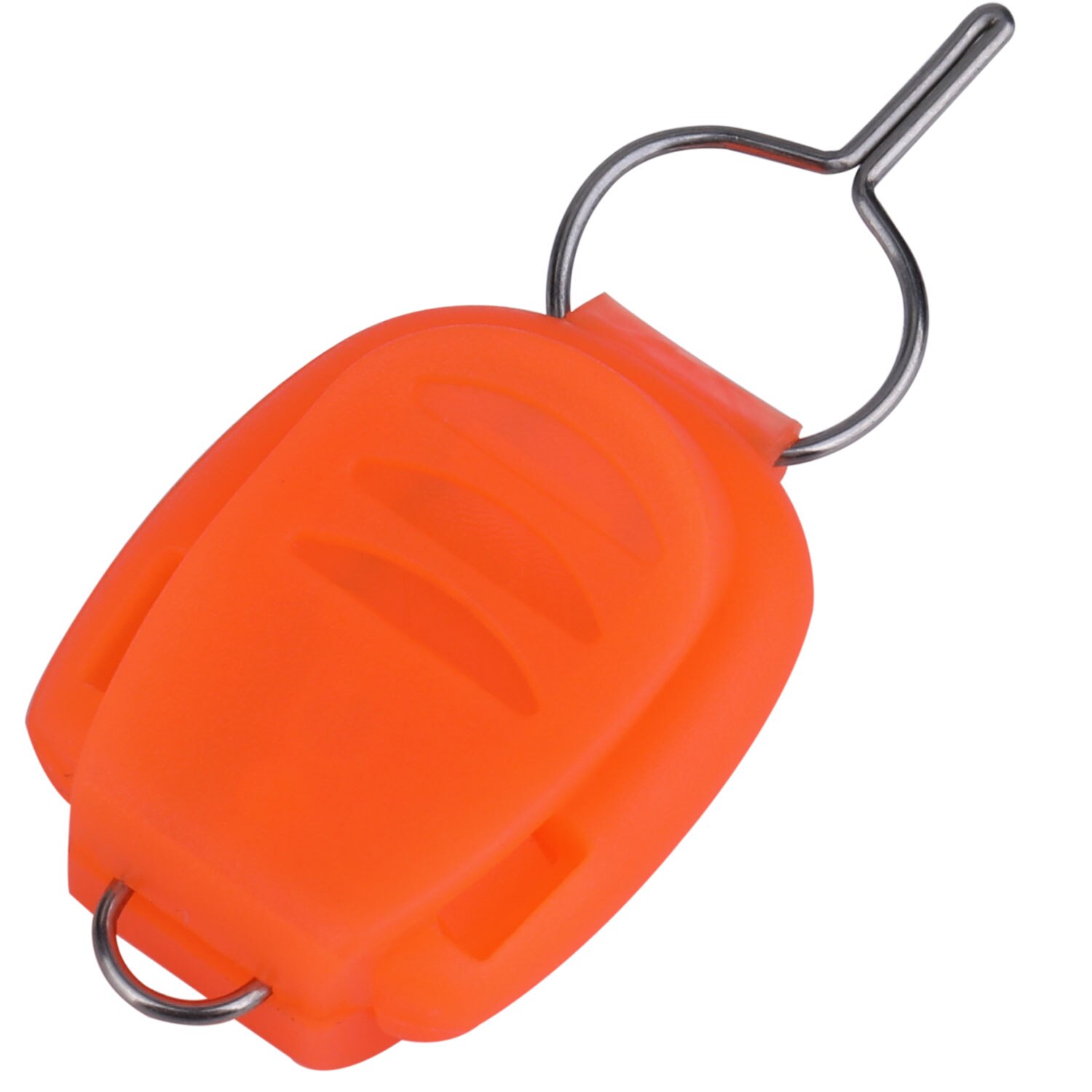 Sougayilang lot de 5 accessoires de pêche au feeder, 0.8g arrêts de ligne de pêche ultralégers, arrêt de ligne de pêche, boucle d'arrêt: Orange