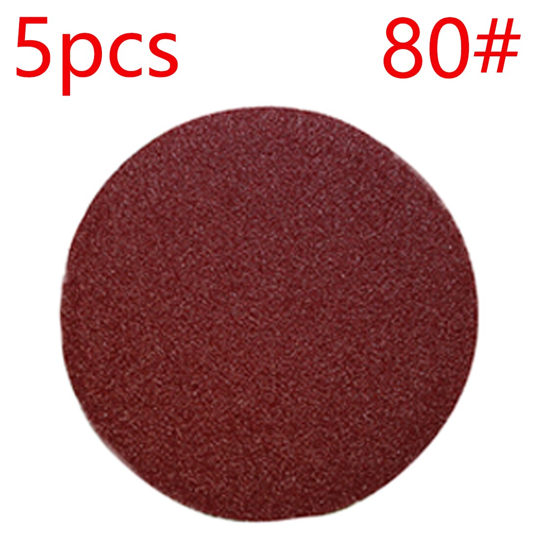 Red Circular Polishing Discs 5pcs 125mm With Grits 80#-1000# Felt Wheel Polishing Sharpening Sand Paper Tool Accessories: 320