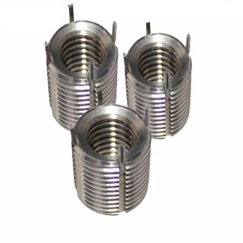10pcsM2-M12 Key locking Thread Inserts metric thread repair screw stainless steel threaded insert