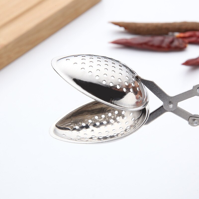 Stainless Steel Tea Infuser Sphere Mesh Strainer Coffee Herb Spice Filter Diffuser Handle Tea Ball Filter Teapot Gadgets
