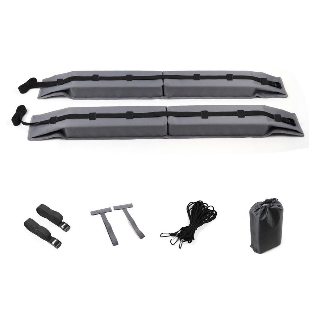 Universal Car Roof Rack Space Saving Easy To Install Luggage Rack Suitable For Cars Without Roof Beams: Default Title