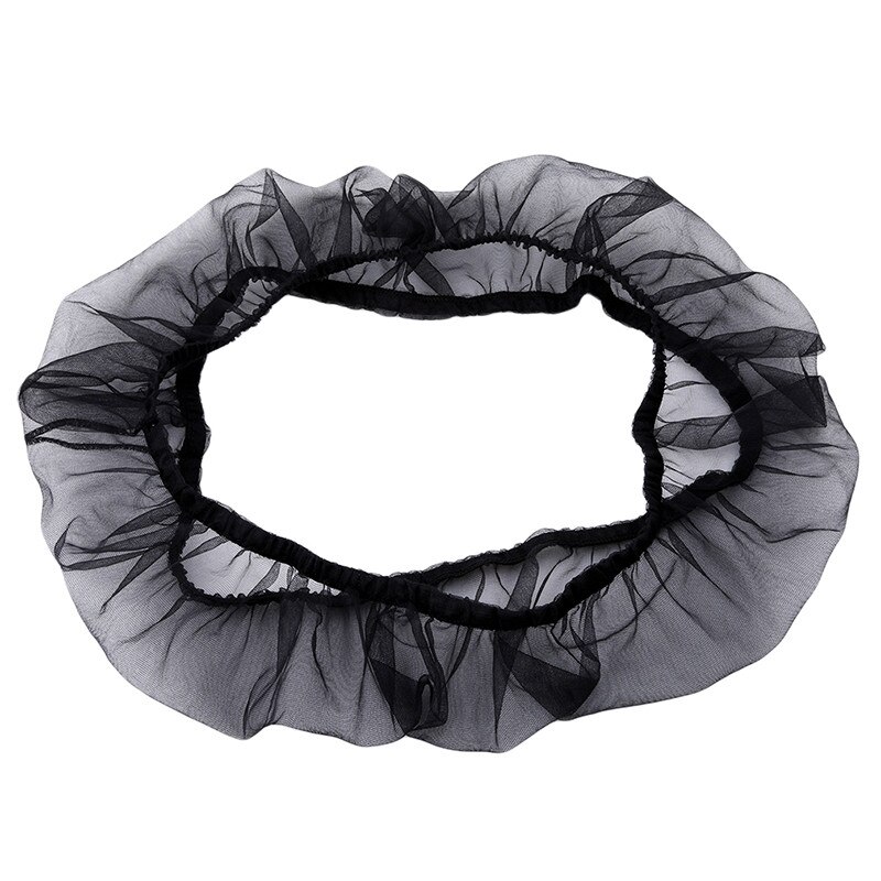 Red de RED para pájaros de concha suave, protector único, cubierta de malla aireada, cubiertas de semillas de jaula de Nylon, falda de jaulas: Black / L