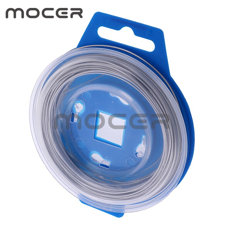 Stainless Steel Wire Rope Cable Safety Lock Locking Tie Roll Spool 25Ft