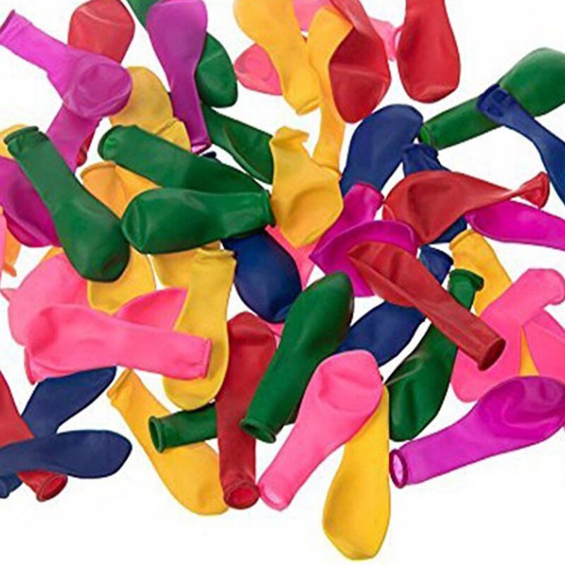 500 st små ballonger runda flerfärgade latexbalonger bröllopsfest utomhus rolig leksak baby shower balon ton