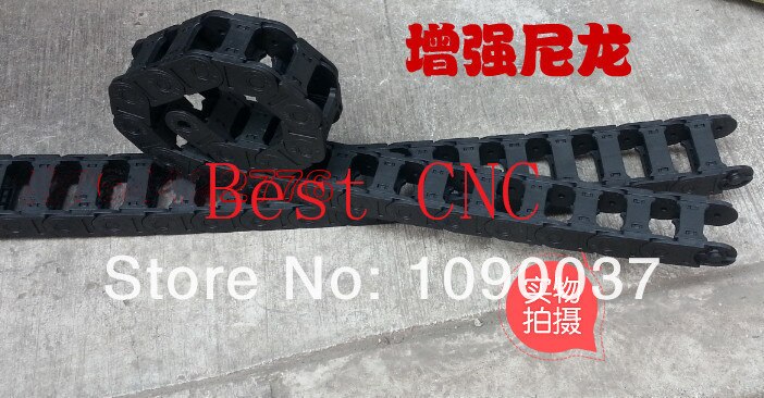 1 st 18*25mm Open Drag Chain Kabel Carrier1000mm plastic kabel ketting