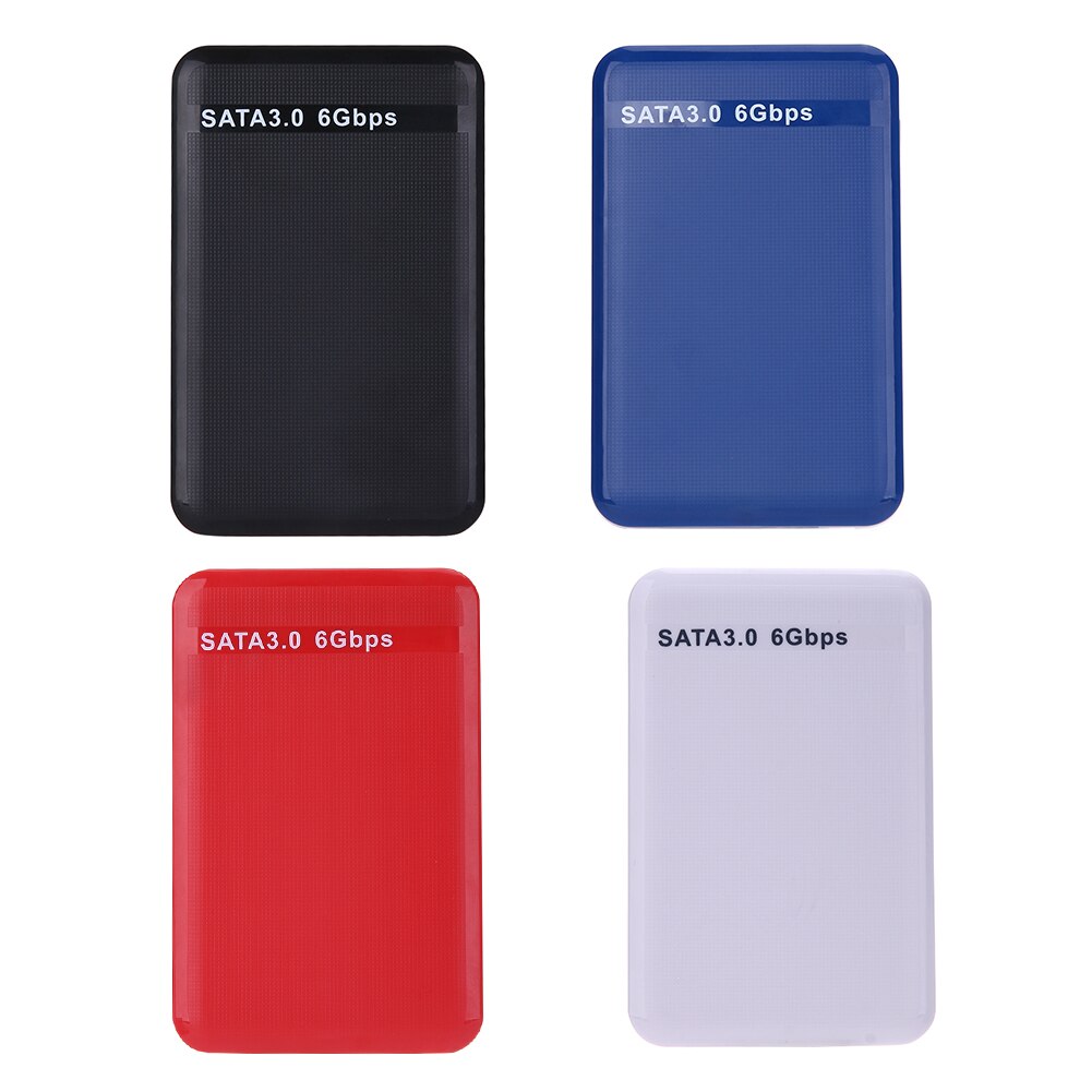 HDD Case Portable Tool Free 2.5 Inch External Hard Drive Enclosure USB 3.0 to SATA III 6Gb 2.5&quot; Laptop HDD SSD Case Support UASP