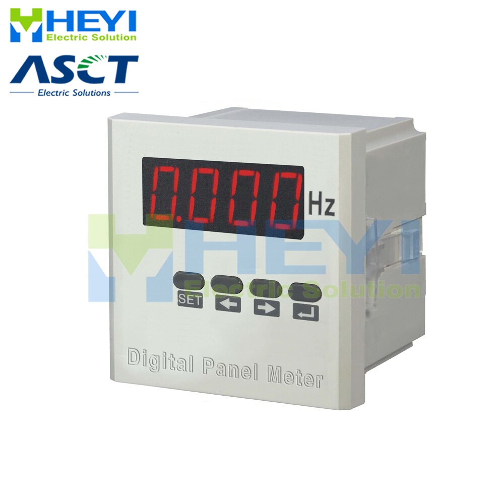 LED digitale Frequenz meter 92mm * 92mm einphasig digitale panel meter universal smart meter