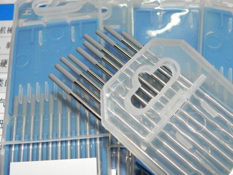 10pcs/Pack WC20 Gray Head Tungsten Electrode Cerium Tungsten Needle Argon Welding Tungsten Needle GM01032
