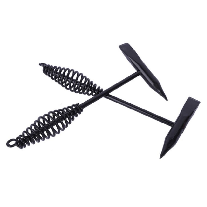 Schweißen Chipping Hammer Frühjahr Griff Dämpfung 2 Köpfe Slap Clean Tool A9LB