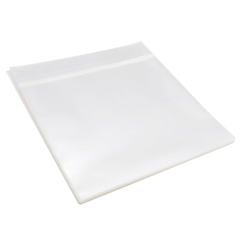 50Pcs 12 &quot;custodia protettiva per registrazione per giradischi LP borsa per dischi autoadesivi in vinile