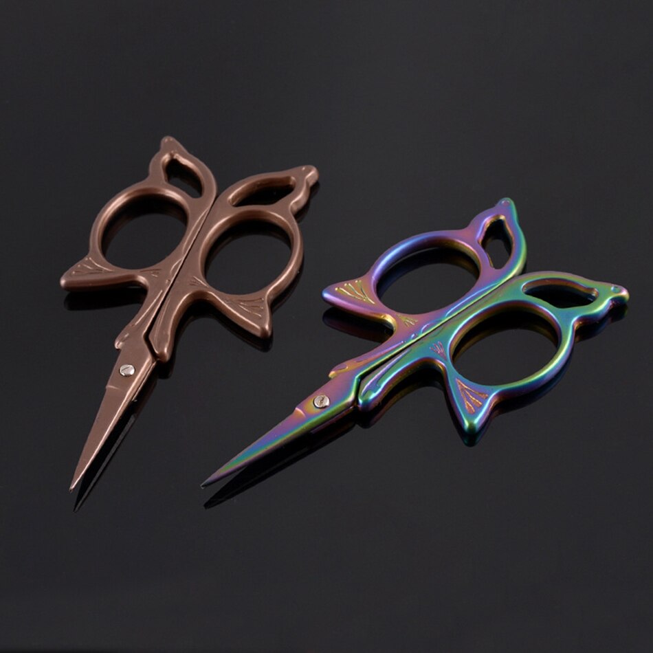 Retro Stainless Steel Butterfly Scissors Cut thread cut tea bags hand-made small scissors