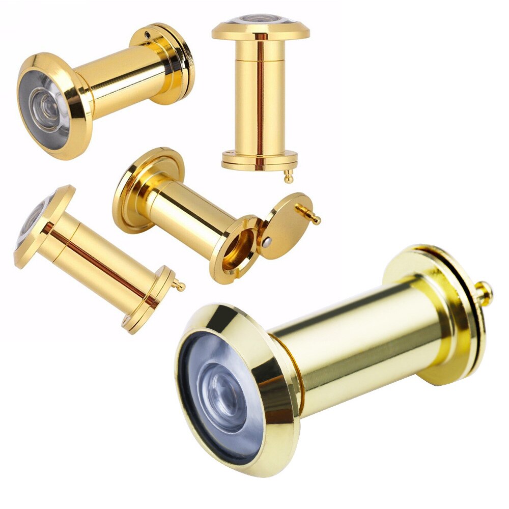 Door Cat Eye Spy Hole Peephole Viewer Door Home High Security Supplies Suitable for Door Thickness: 40mm-55mm