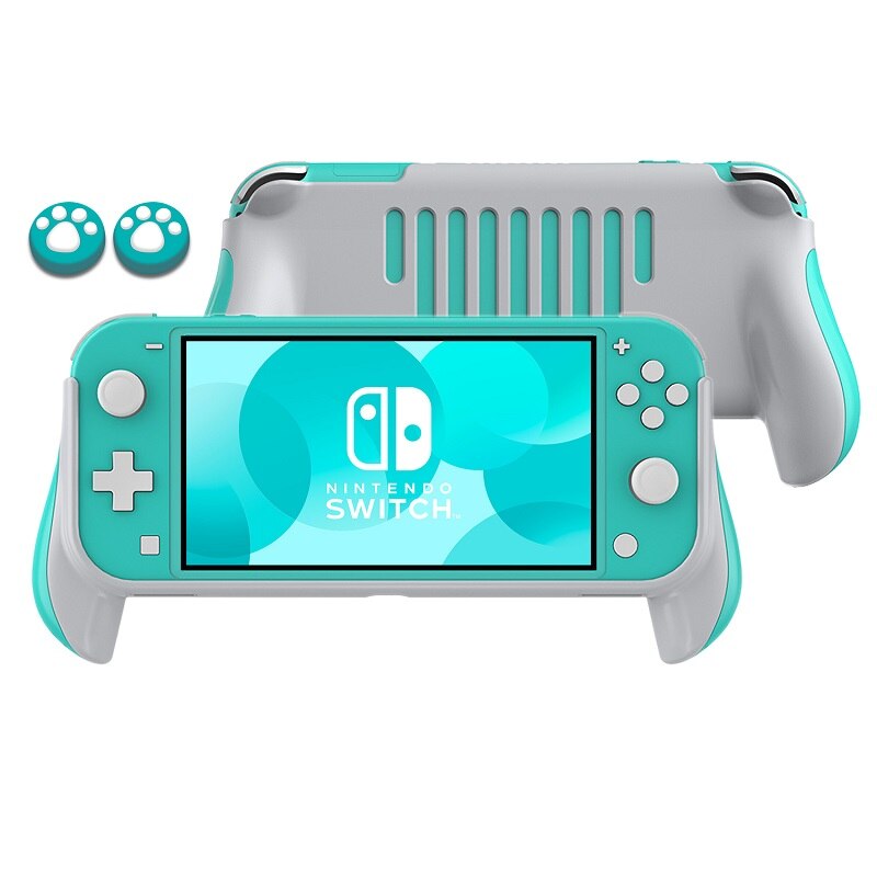 Funda protectora para Switch Lite, almacenamiento Hardshell, accesorios protectores de pantalla para NS Nintendo Switch Lite: Grip Blue