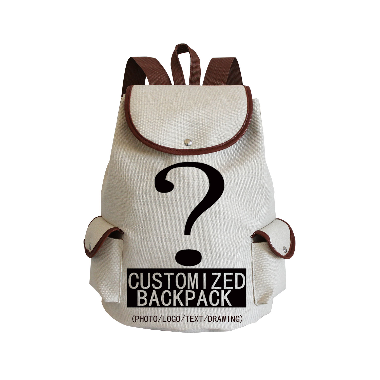 Large Capacity Drawstring Backpack Women Preppy Style Cartoon Super Mom Life Momlife Mama Mama Portable Linen Backpack Book Bag
