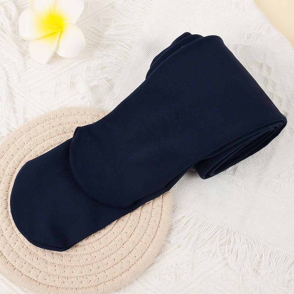 Vrouw Fleece Warme Panty Winter Dikker Thermische Panty Sexy Effen Kousen Slanke Elastische Fluwelen Panty Vrouwelijke Legging: Marineblauw