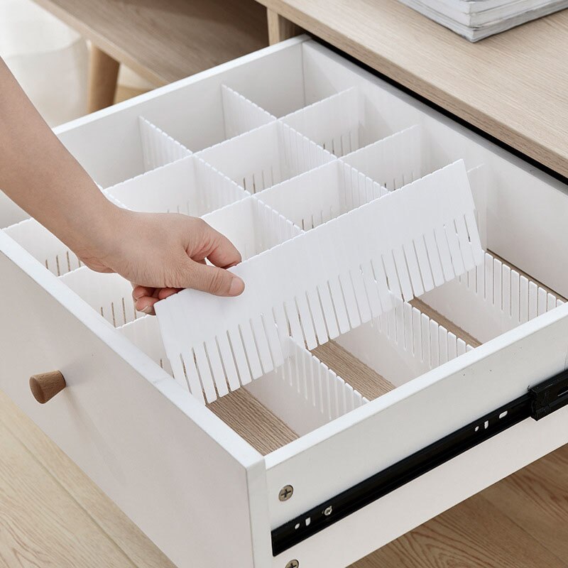 Drawer Organizer Divider DIY Adjustable Household Storage Cabinet Combination Partition Underwear Socks Sundries Storage Grids