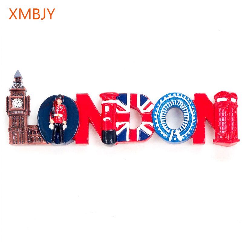 Magnet Refrigerator England London Cubs London Eye London Bridge Refrigerator Magnet Magnetic Refrigerator Souvenirs