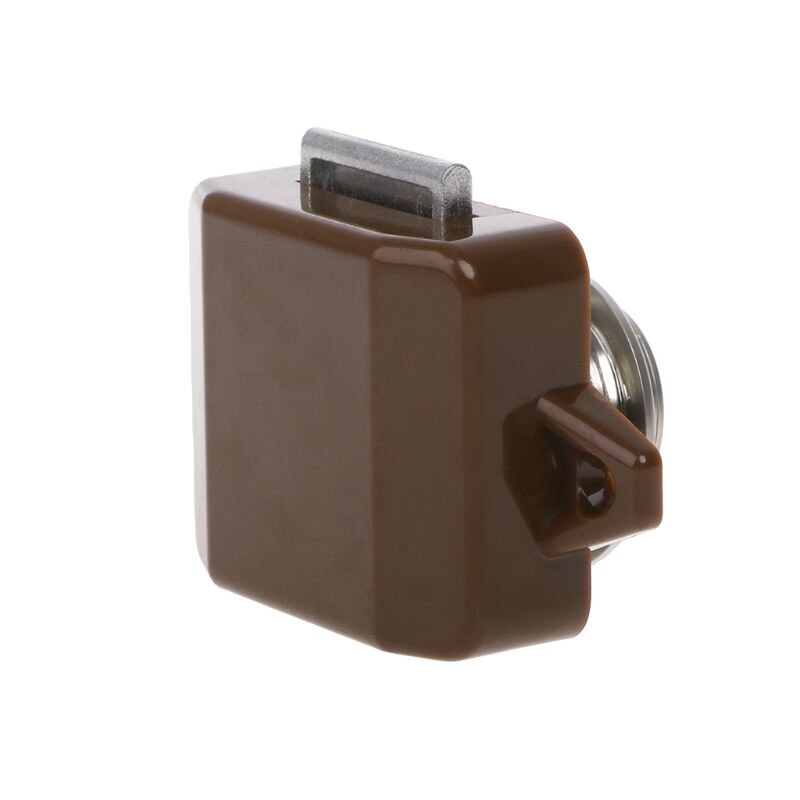 1 Pc Car Push Lock RV Caravan Boat Motor Home Cabinet Drawer Latch Button Locks For Furniture Hardware Accessories