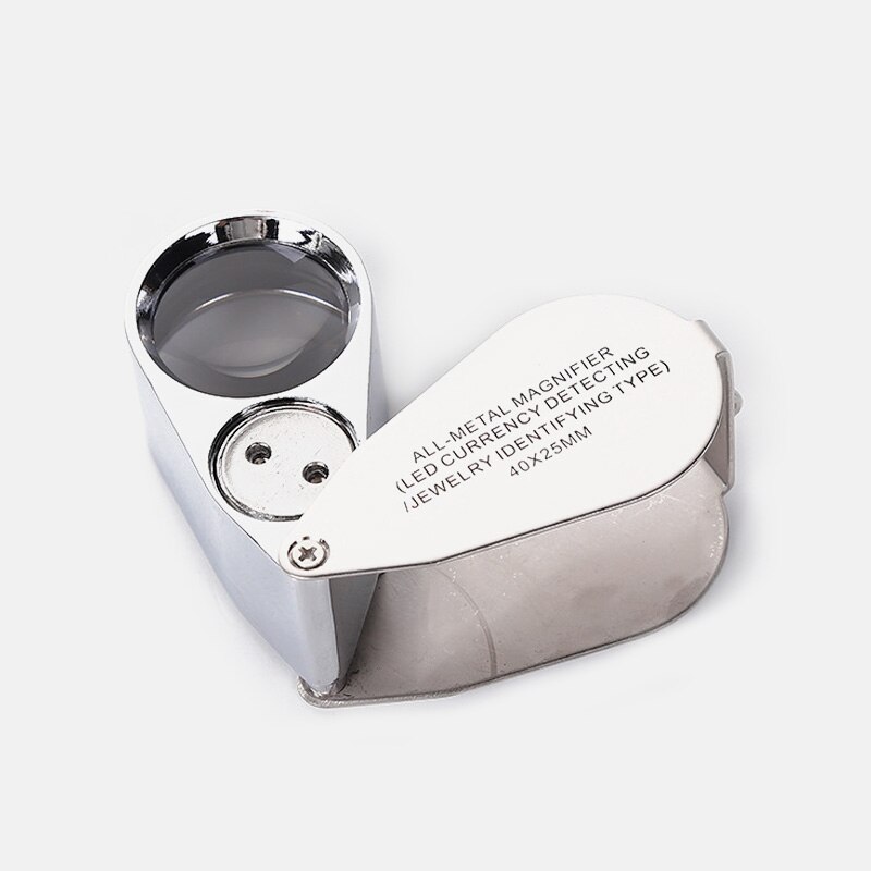 Handheld Magnifier Mini Pocket Microscope Reading Magnifying Glass Lens Jewelry Loupe: 2
