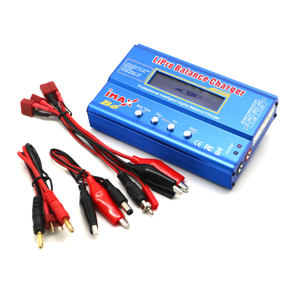 IMAX B6 80W chargeur de batterie Lipo NiMh Li-ion ni-cd numérique Lipro Balance chargeur déchargeur AC puissance 12V 5A adaptateur pour voiture Rc