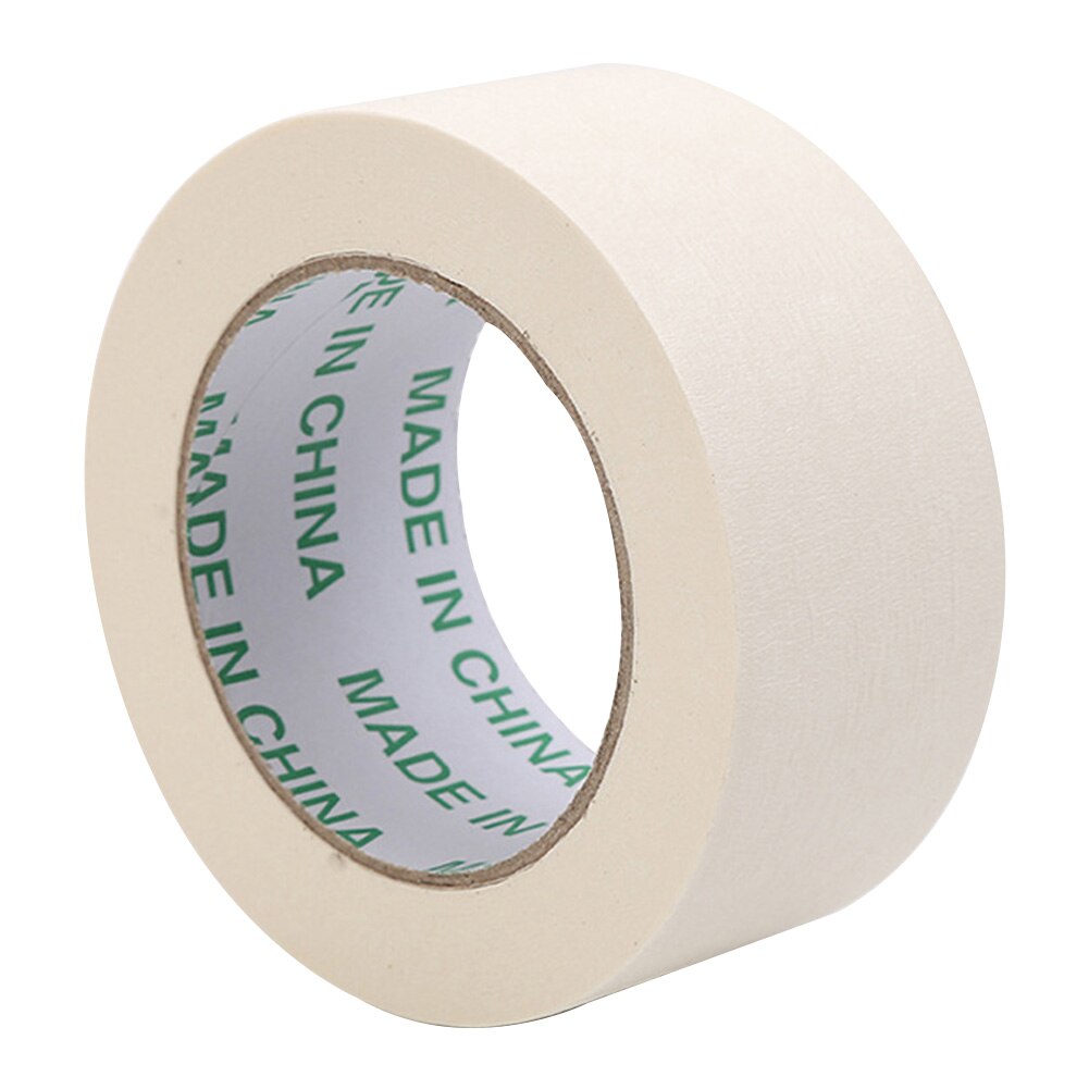 Cinta adhesiva de un solo lado para decoración de interiores, tira embellecedora para pintura en aerosol, suministros de dibujo, 50m