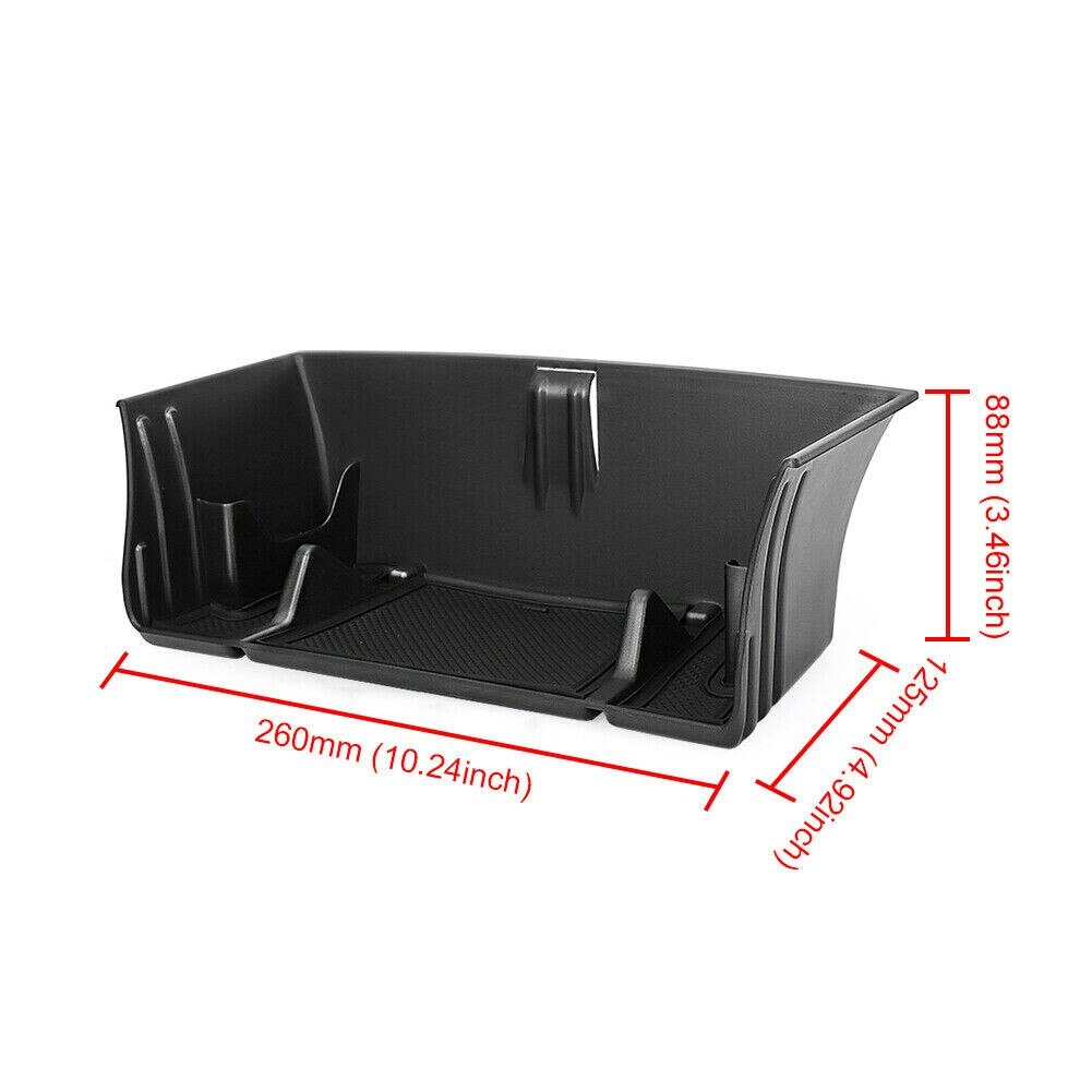 Car Storage Box Interior Accessories For Land Rover Defender 90 110 -2022 Center Console Organizers Black Armrest Tray Box