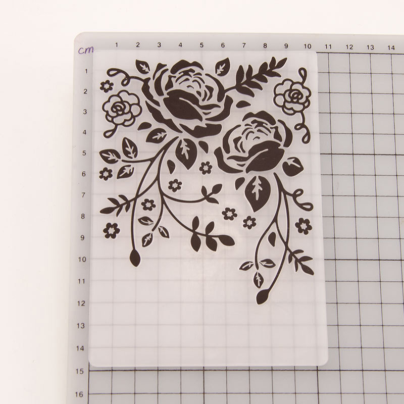 3D Reliëfmap Kaarten Maken Sizzix Multi-Level Texture Fades Embossing Folder Dotted By Tim Holtz , 666292 Sizzix Tim Holtz
