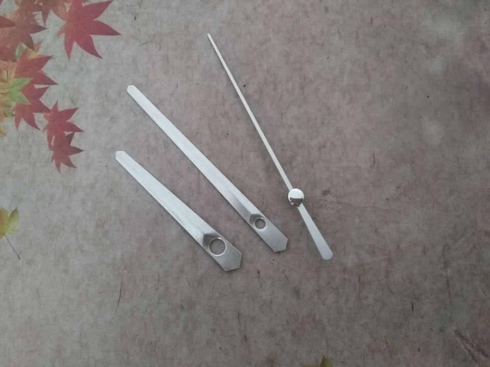 Best Clock DIY Hands 50Sets Silvery Metal Arrows for DIY Repair Tools