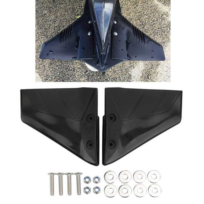 1 Pair Outboards Hydro Stabilizer Plastic Hydrofoil Stabilizer Accessory for 4-50hp Outboard