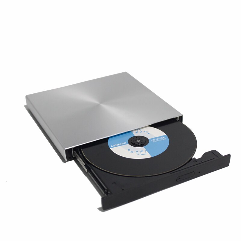Usb 3.0 Dvd Brander Aluminiumlegering Externe Cd Speler Slim Draagbare Optische Drive Voor Macbook Notebook Laptop/Windows