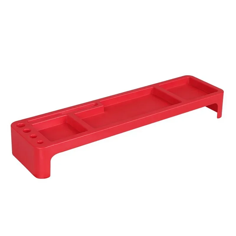 Schreibtisch Organizer Box Büro Tastatur Lagerung Rack Tisch Desktop Lagerung Halter Multigrid Schublade Hause Schreibwaren Lagerung Zubehör: Licht Gelb