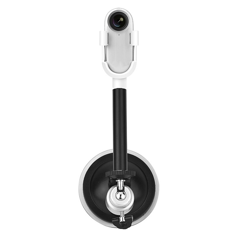 Para insta360 go polegar câmera adaptador base + suporte do carro