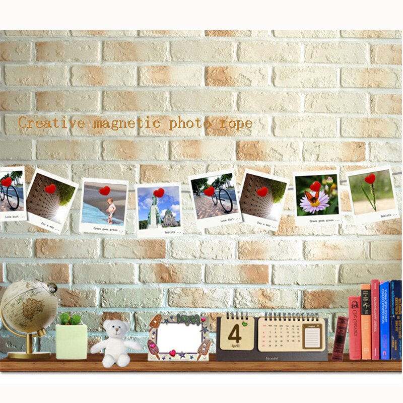 1,5 M Magnetische Einhorn Magneten Foto Rahmen Zimmer Zauberstab Kunst Foto Anzeige Bild Halfter Seil Horizontale/Vertikale Hängende Dekoration