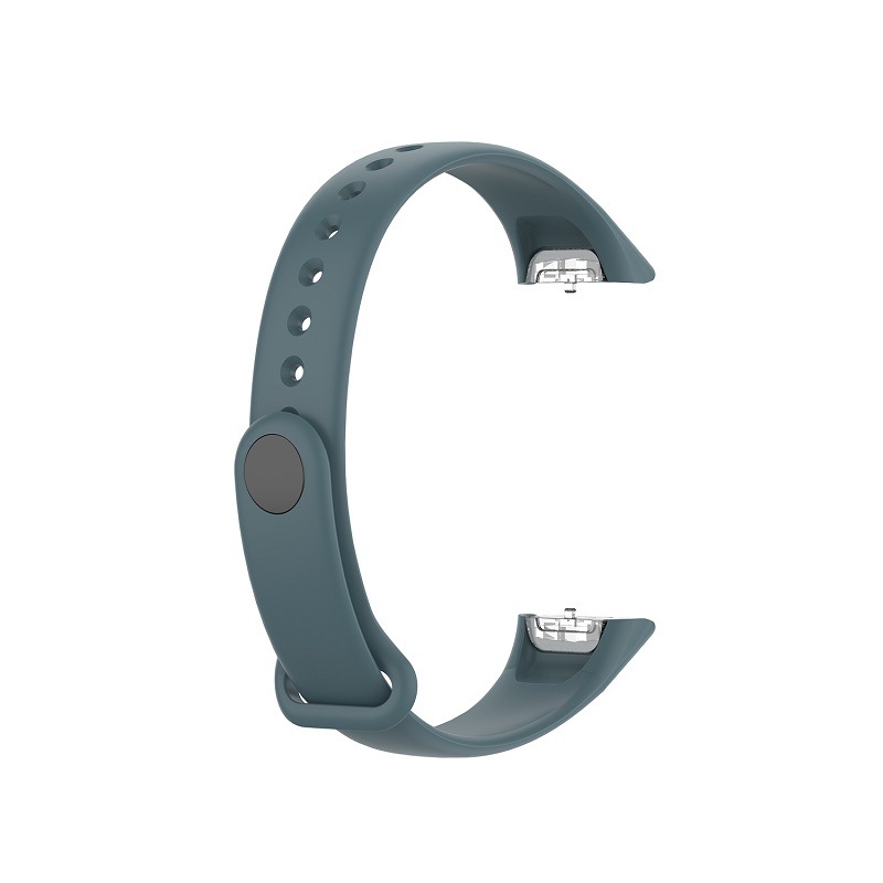 Silicone Sport Watch Band Strap Wrist Band Strap For Samsung Galaxy Fit SM-R370 Smart Bracelet Watch Strap Accessories: Rock teal